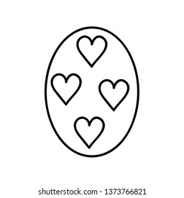 Easter Egg Icon Vector / Illustration