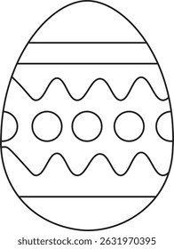 easter egg icon, easter egg vector illustration