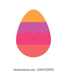 easter egg icon vector template illustration logo design