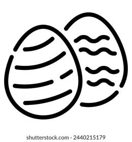 Easter Egg Icon For web, app, infographic, etc
