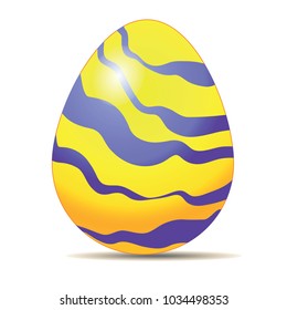 Easter egg, illustration, art, poster, sticker