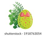 Easter Egg Illustration Vector Design