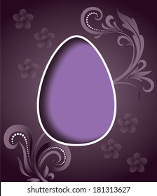 Easter Egg Illustration. Vector Design.
