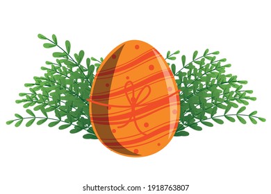 Easter Egg Illustration Vector Design