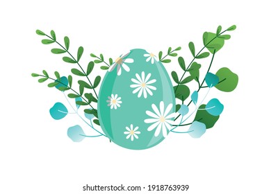 Easter Egg Illustration Vector Design