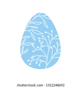 easter egg isolated icon