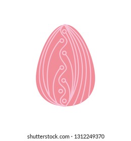 easter egg isolated icon