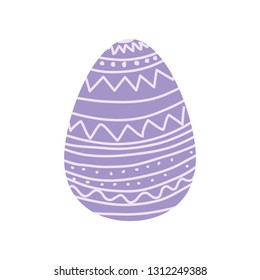 easter egg isolated icon