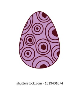 easter egg isolated icon