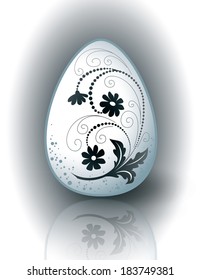 Easter Egg Modern Illustration.