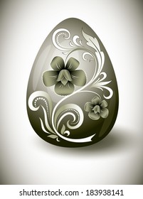 Easter Egg. Modern Vector Illustration. Eps10.