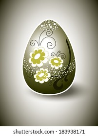 Easter Egg. Modern Vector Illustration. Eps10.