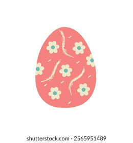 Easter egg, egg painting, for design, vector