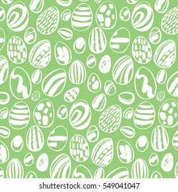 Easter Egg Pattern Background