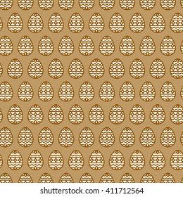 Easter egg pattern. Easter background. Happy Easter card