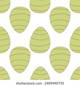 easter egg pattern hunting spring pattern textile vector illustration