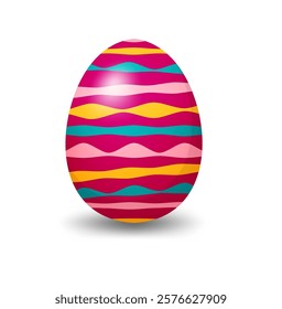 Easter egg pattern vector illustration