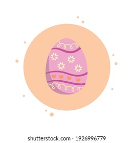 
Easter Egg Pink Circle Bubbles Icon