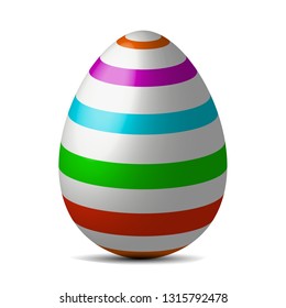 Easter egg. Spring. Holidays in April. Gift. Seasonal celebration.