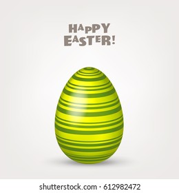 Easter egg. Spring. Holidays in April. Gift. Seasonal celebration.
