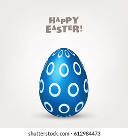 Easter egg. Spring. Holidays in April. Gift. Seasonal celebration.