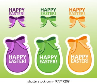 Easter Egg Stickers