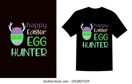 Easter egg t shirt vector illustration. This is also for easter day.