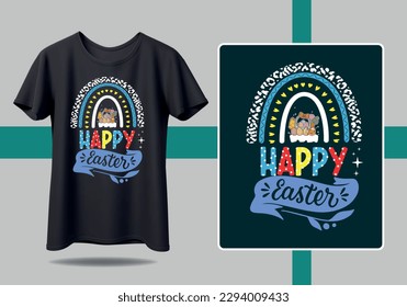 Easter egg t shirt vector