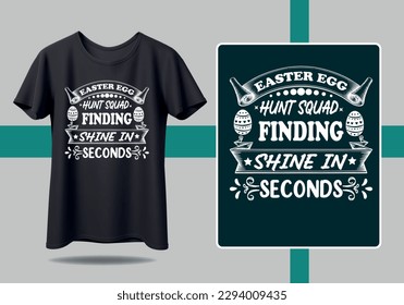 Easter egg t shirt vector