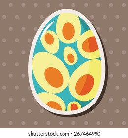 easter egg theme elements background,eps10