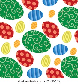 Easter egg vector backgrounds!