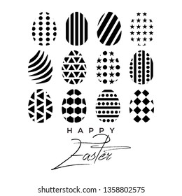 easter egg vector colour