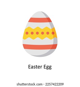 Easter Egg vector Flat Icons. Simple stock illustration stock illustration