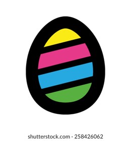 Easter Egg Vector Icon