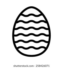 Easter Egg Vector Icon