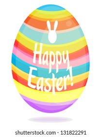 Easter egg vector illustration