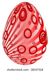 Easter egg vector illustration