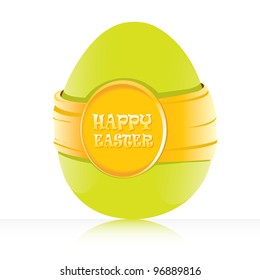 easter egg. vector illustration.