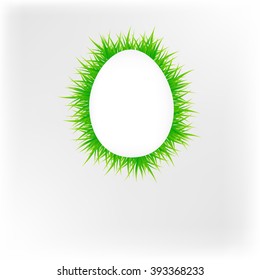 Easter egg vector illustration flower celebration symbol