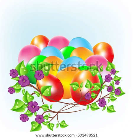 Similar – Image, Stock Photo Mature egg cell Easter