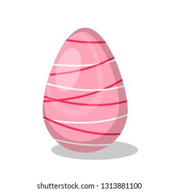 Easter egg. Vector Illustration. Happy Easter.