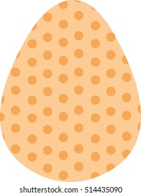 Easter egg vintage retro design
