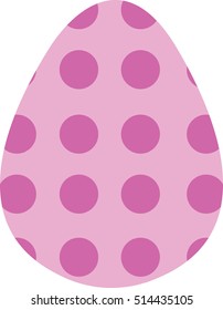 Easter egg vintage retro design
