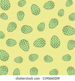 Easter eggs background
