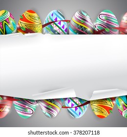 easter eggs background