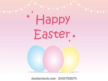 Easter eggs background vector 03