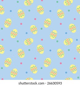 Easter Eggs Background Vector