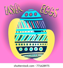 Easter eggs
Can be used for printing paper, suitable for festive invitations .
