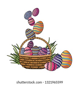 easter eggs cartoon