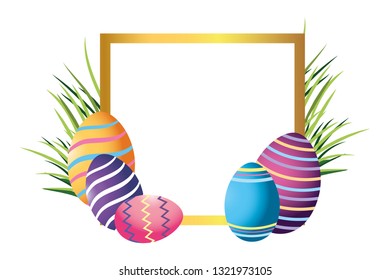 easter eggs cartoon